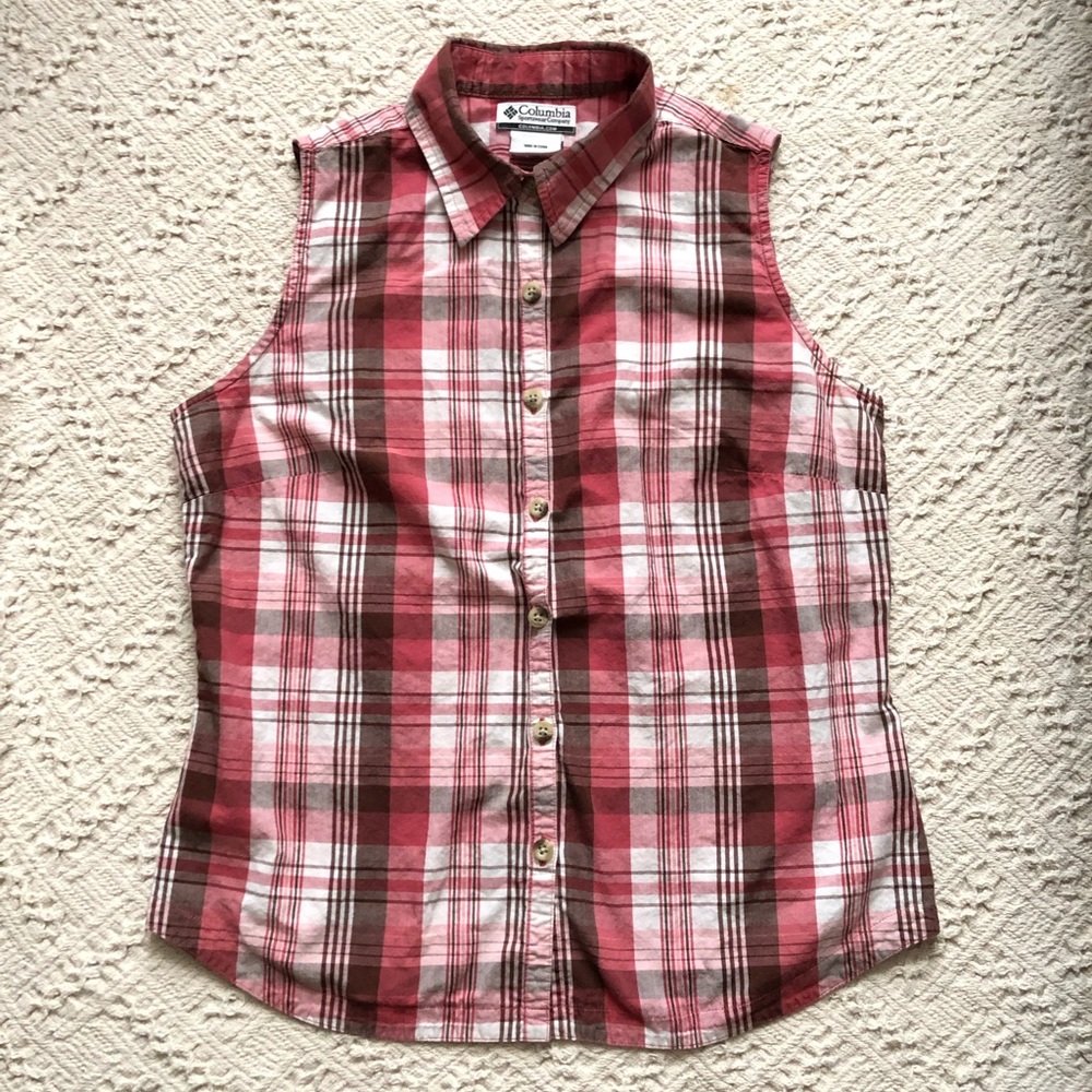 Columbia Sleeveless Shirt Women’s Size Medium